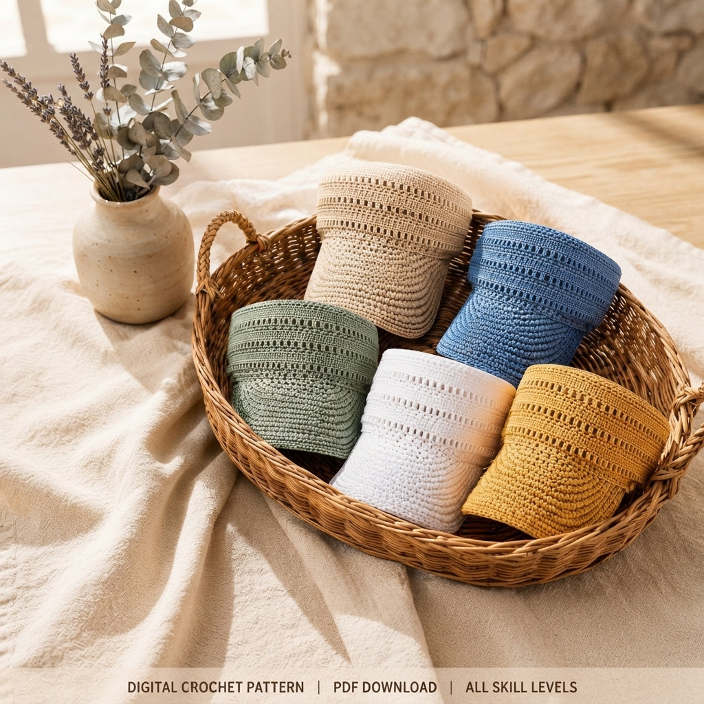 Graceful Sun Hat | Handmade Hat PDF