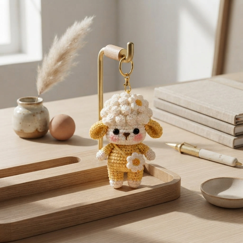 Charming Keychain Bag Charm | Amigurumi Pattern