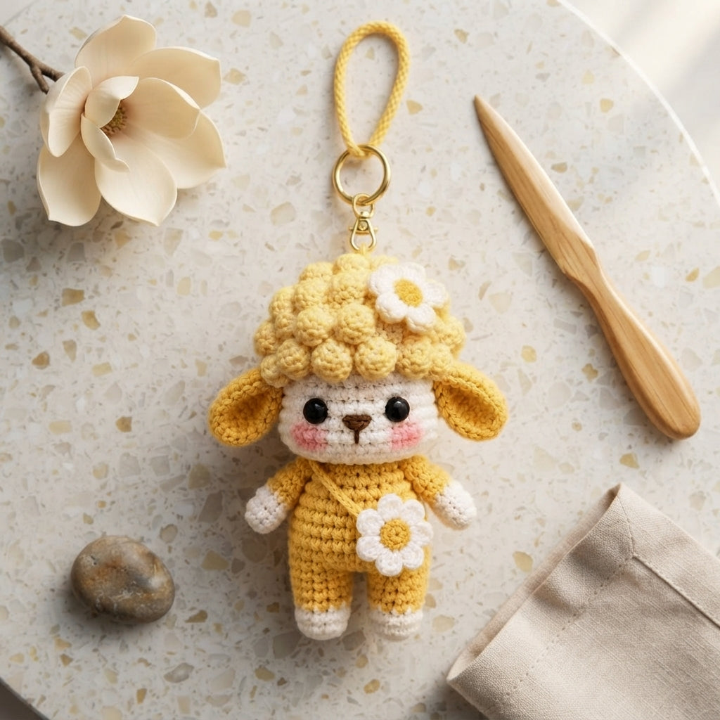 Charming Keychain Bag Charm | Amigurumi Pattern