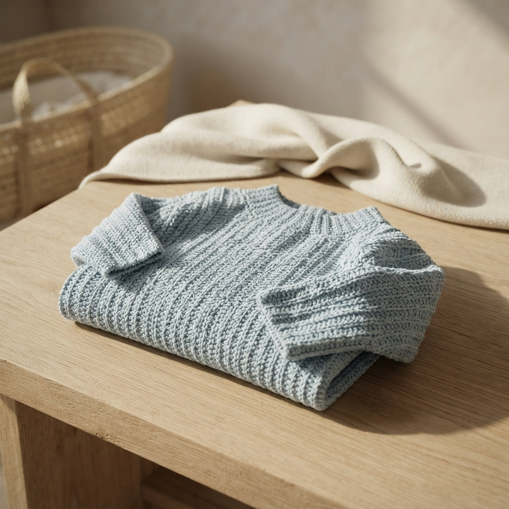 Sweater Boy Pullover Baby Pullover | Crochet Pattern PDF