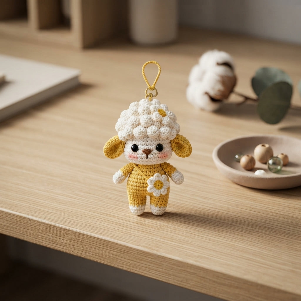 Charming Keychain Bag Charm | Amigurumi Pattern