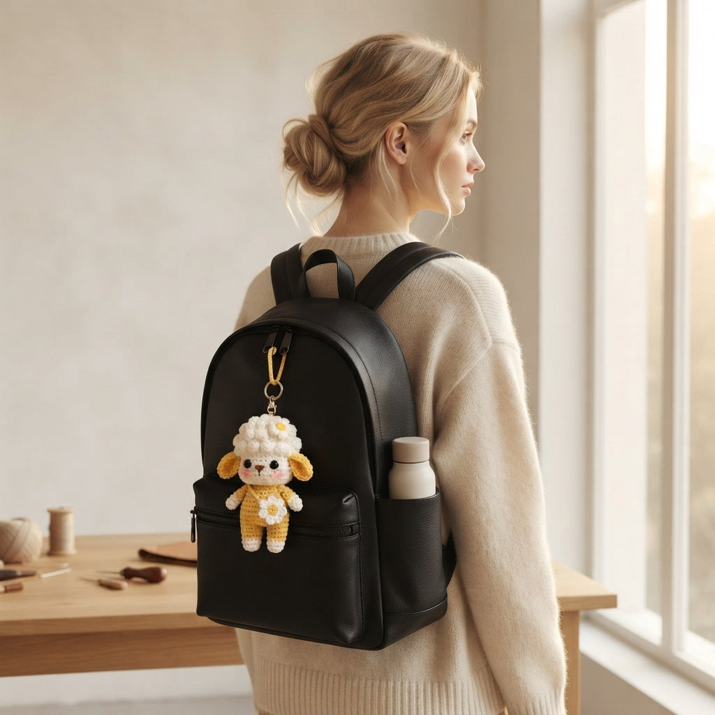 Charming Keychain Bag Charm | Amigurumi Pattern
