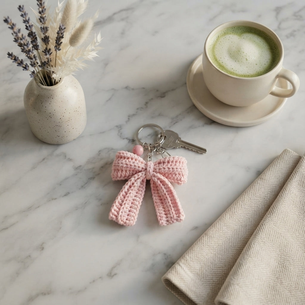 Enchanting Bag Charm Keyring | Amigurumi Guide PDF