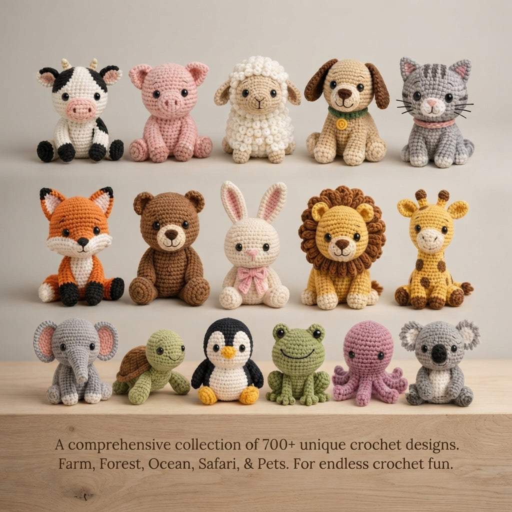 Complete Crochet Collection | 700+ Amigurumi Patterns