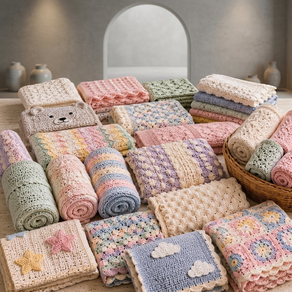 300+ Patterns Bundle Baby Blanket | Crochet Pattern PDF