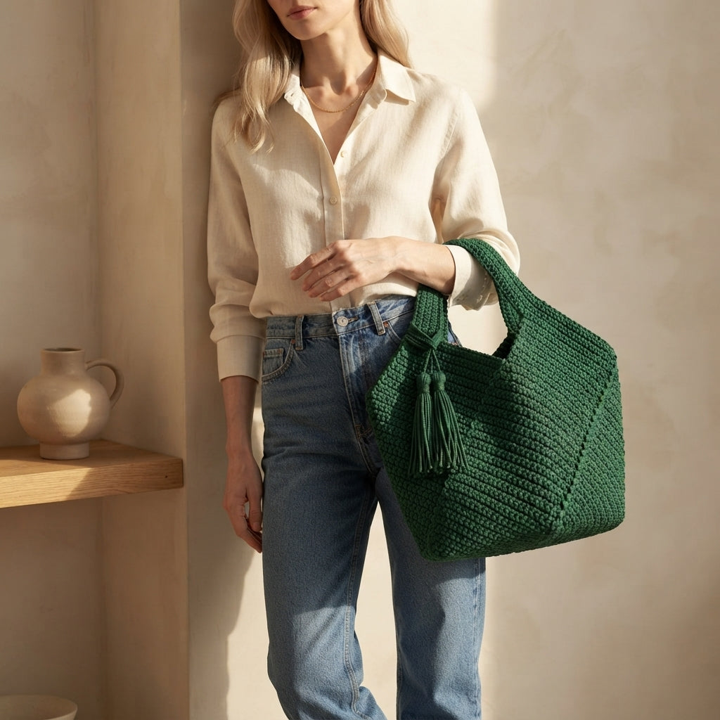 Square Xxl Bag | Crochet Pattern PDF