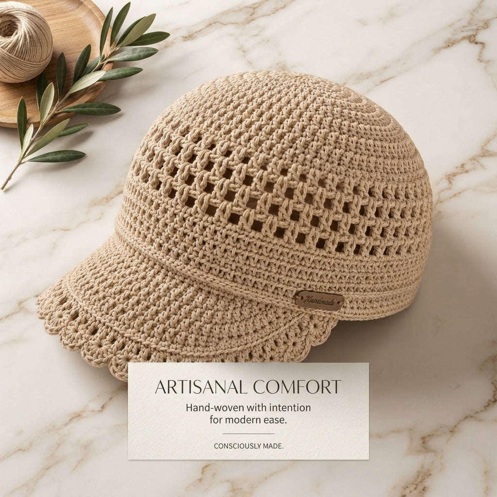 Pretty Visor | Crochet Summer Pattern