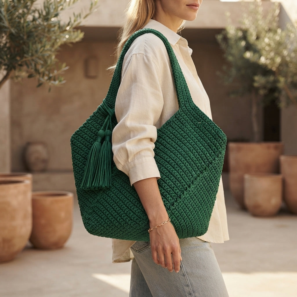 Square Xxl Bag | Crochet Pattern PDF