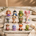 12+ Adorable Keychain Patterns | Crochet PDF Set