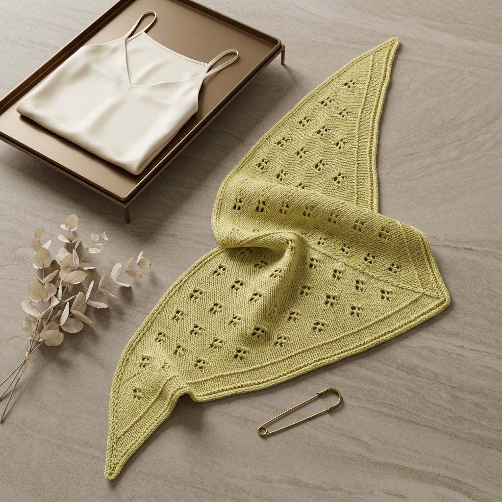 Holly Ruffled Bandana | Crochet Pattern PDF