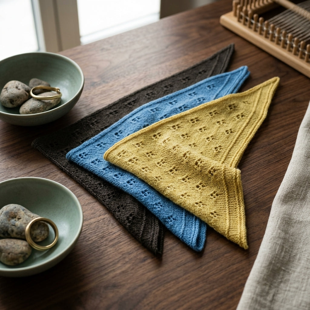 Holly Ruffled Bandana | Crochet Pattern PDF