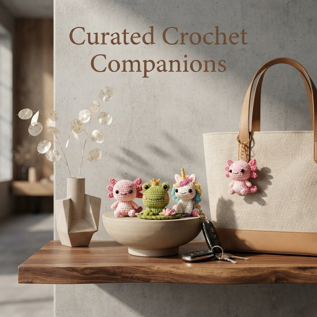 12+ Adorable Keychain Patterns | Crochet PDF Set