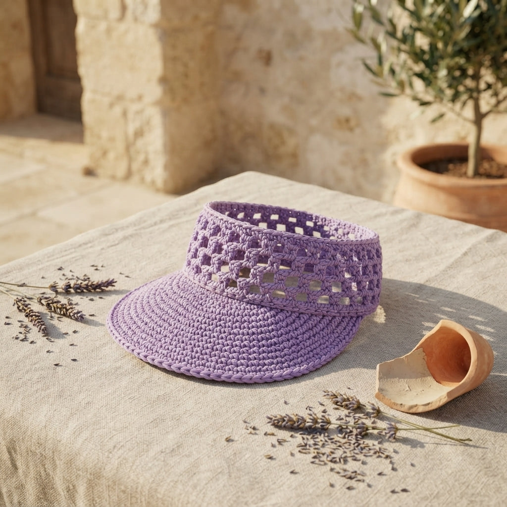 Trendy Sun Visor | Crochet Visor Pattern
