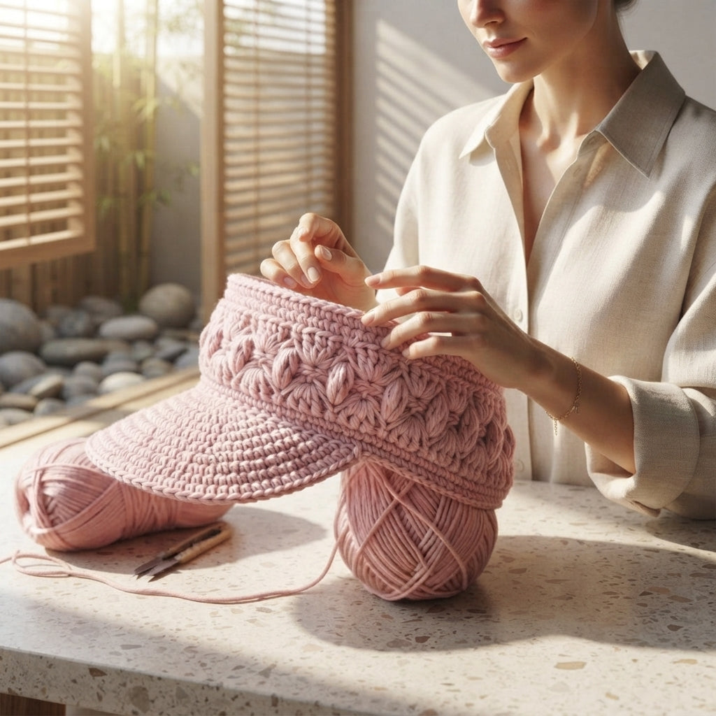 Elegant Summer Hat | Crochet Pattern PDF — Design 4