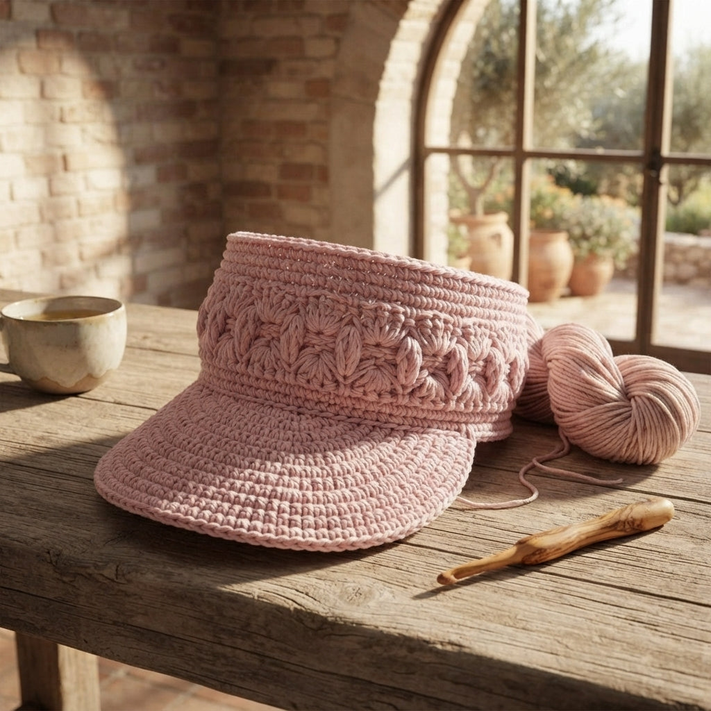 Elegant Summer Hat | Crochet Pattern PDF — Design 4