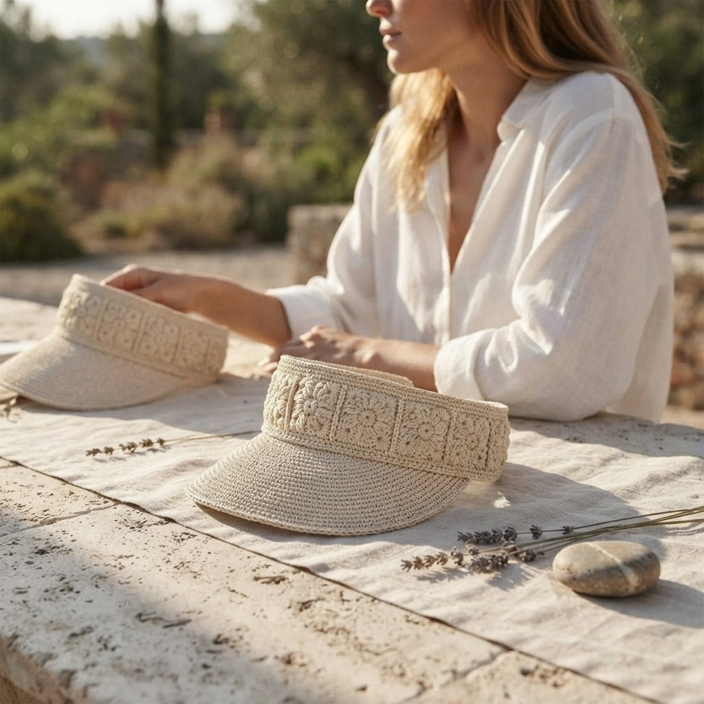 Elegant Summer Hat | Crochet Pattern PDF — Design 4