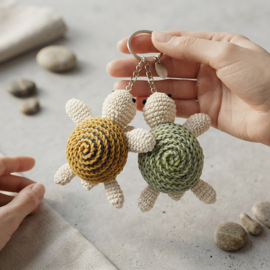 Lovely Keychain Accessory | Crochet PDF Pattern — Design 3