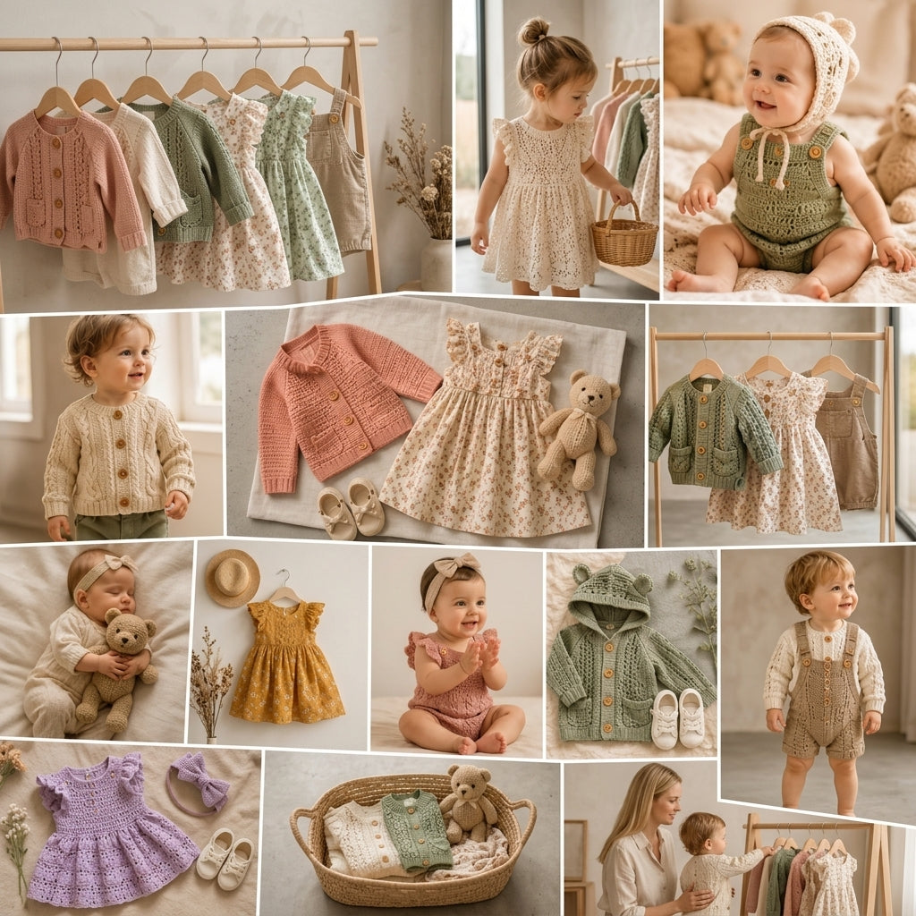200+ Child Patterns Baby Sweater | Crochet Pattern PDF