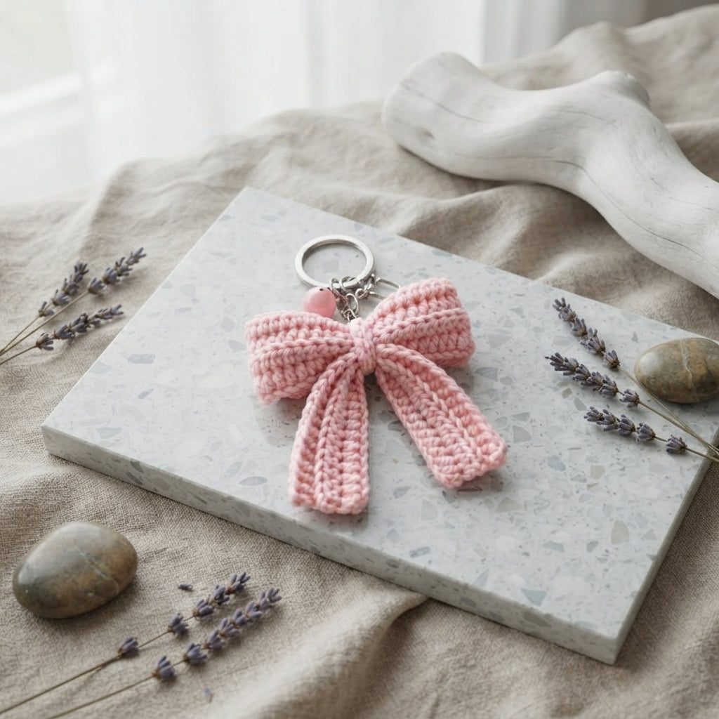 Enchanting Bag Charm Keyring | Amigurumi Guide PDF