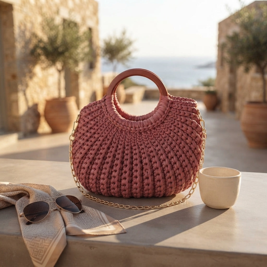 Shell Stitch Summer Tote | Crochet Pattern PDF