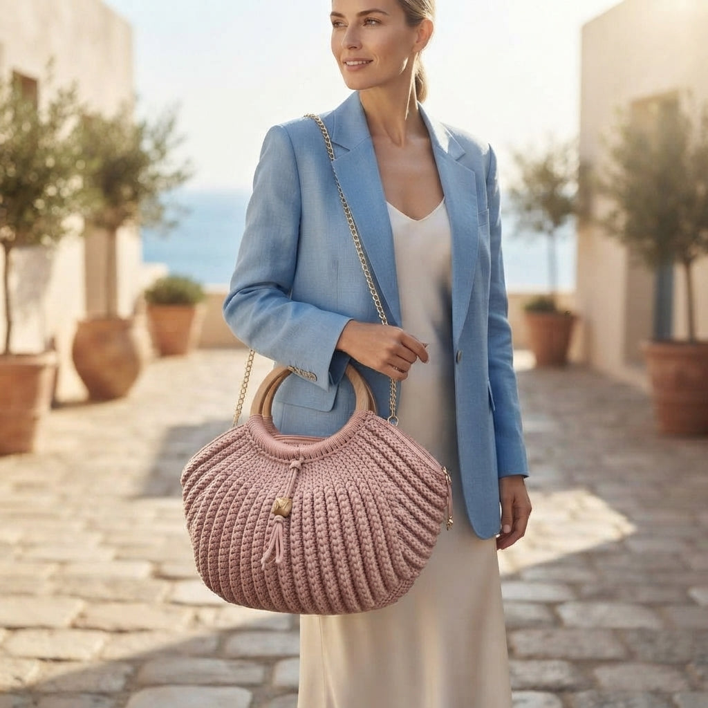 Shell Stitch Summer Tote | Crochet Pattern PDF