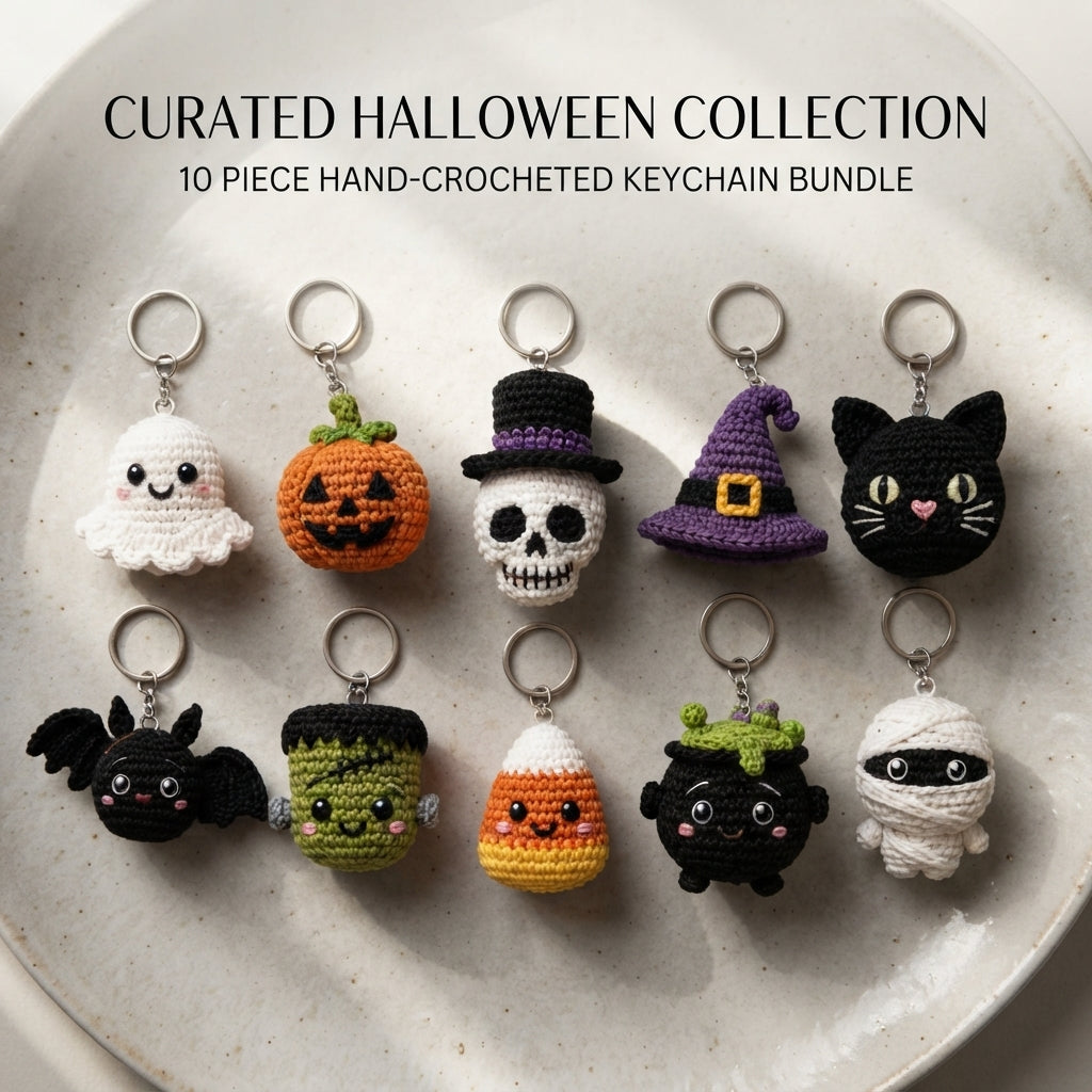 Unique Keychain Charm | Crochet Keychain Pattern