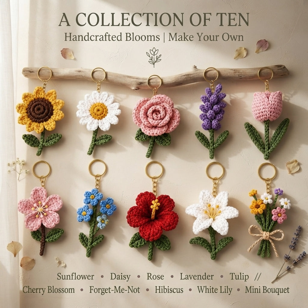 Ultimate Keychain Collection | 10+ Amigurumi PDF