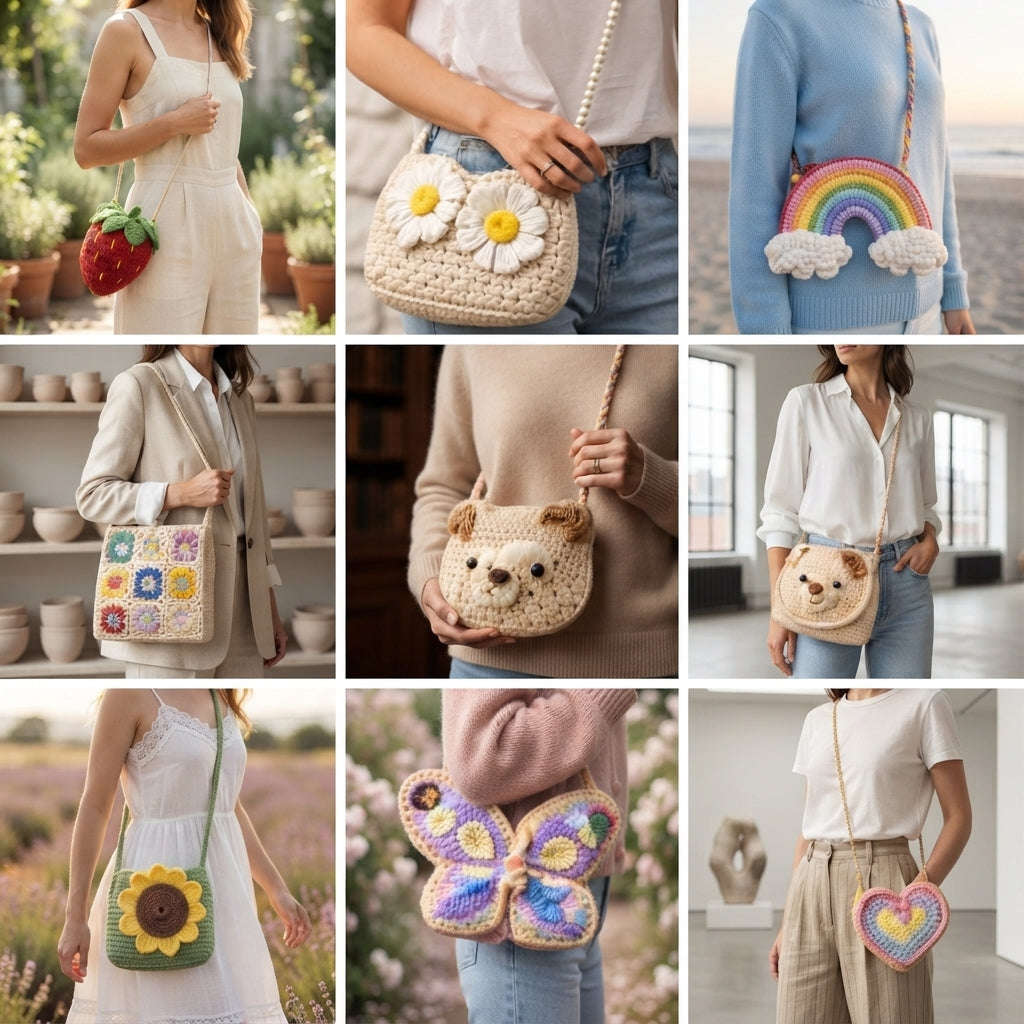Market Bag Boho Tote | Crochet Pattern PDF