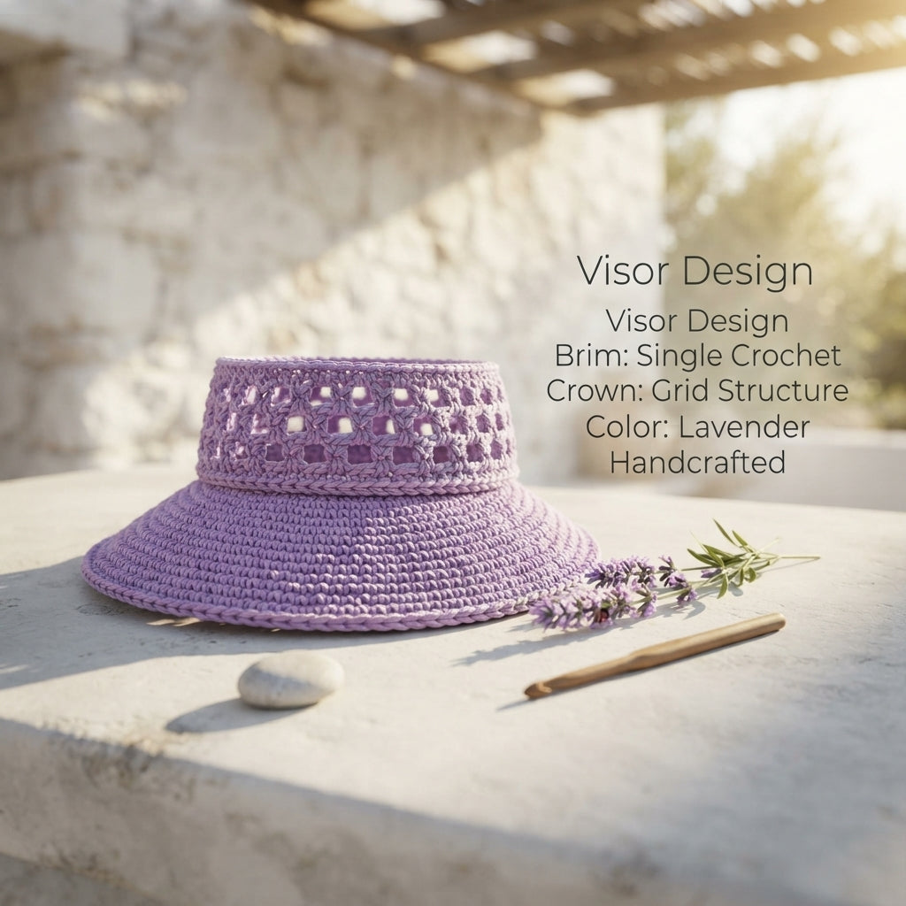 Trendy Sun Visor | Crochet Visor Pattern
