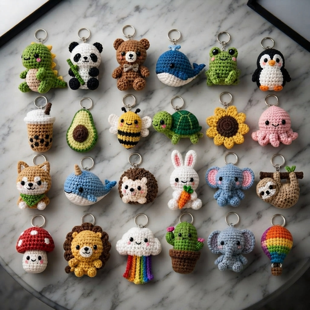 Massive 24+ Mini Charm Patterns | Crochet Bundle