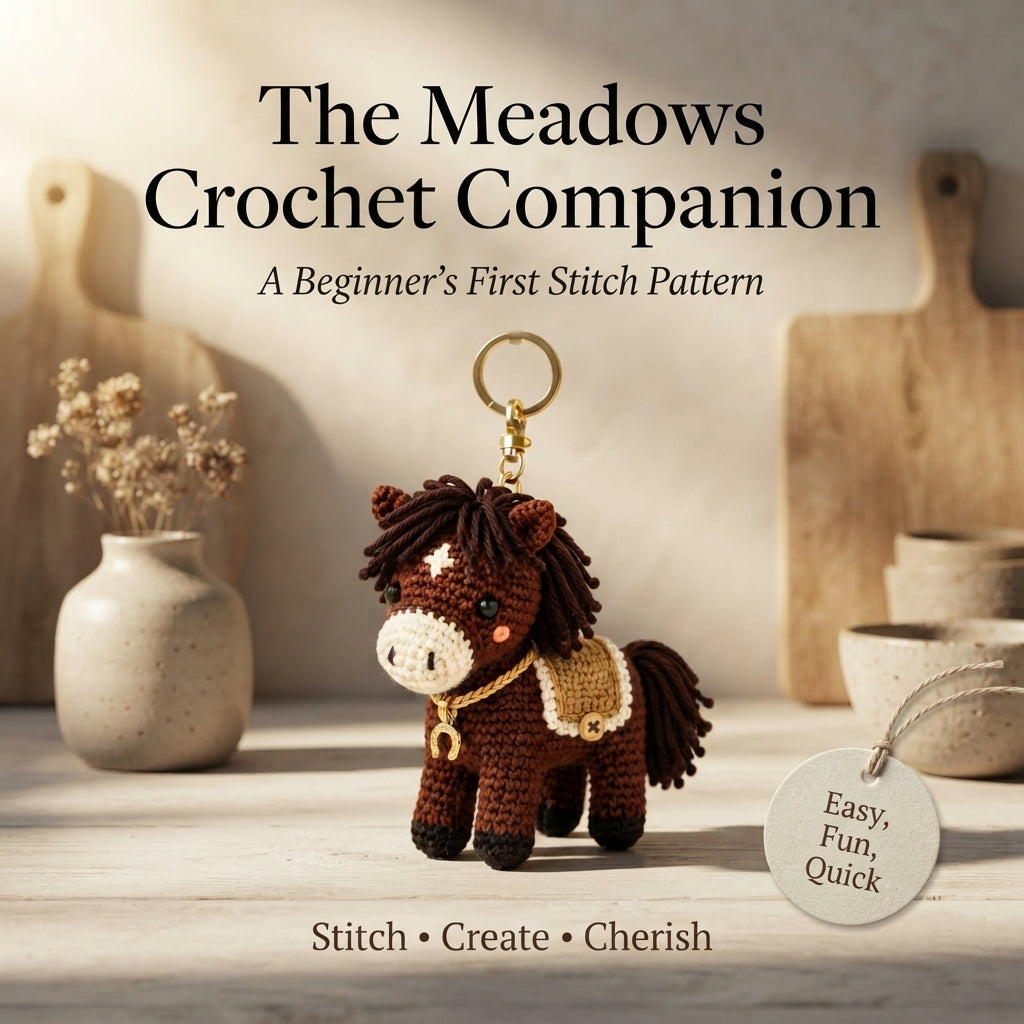Sweet Amigurumi Horse | Crochet PDF Pattern