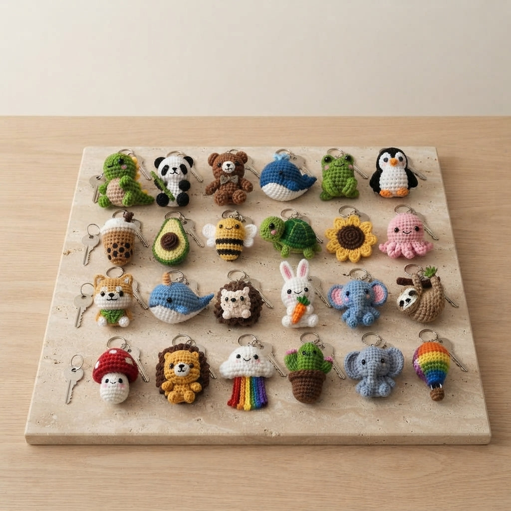 Massive 24+ Mini Charm Patterns | Crochet Bundle