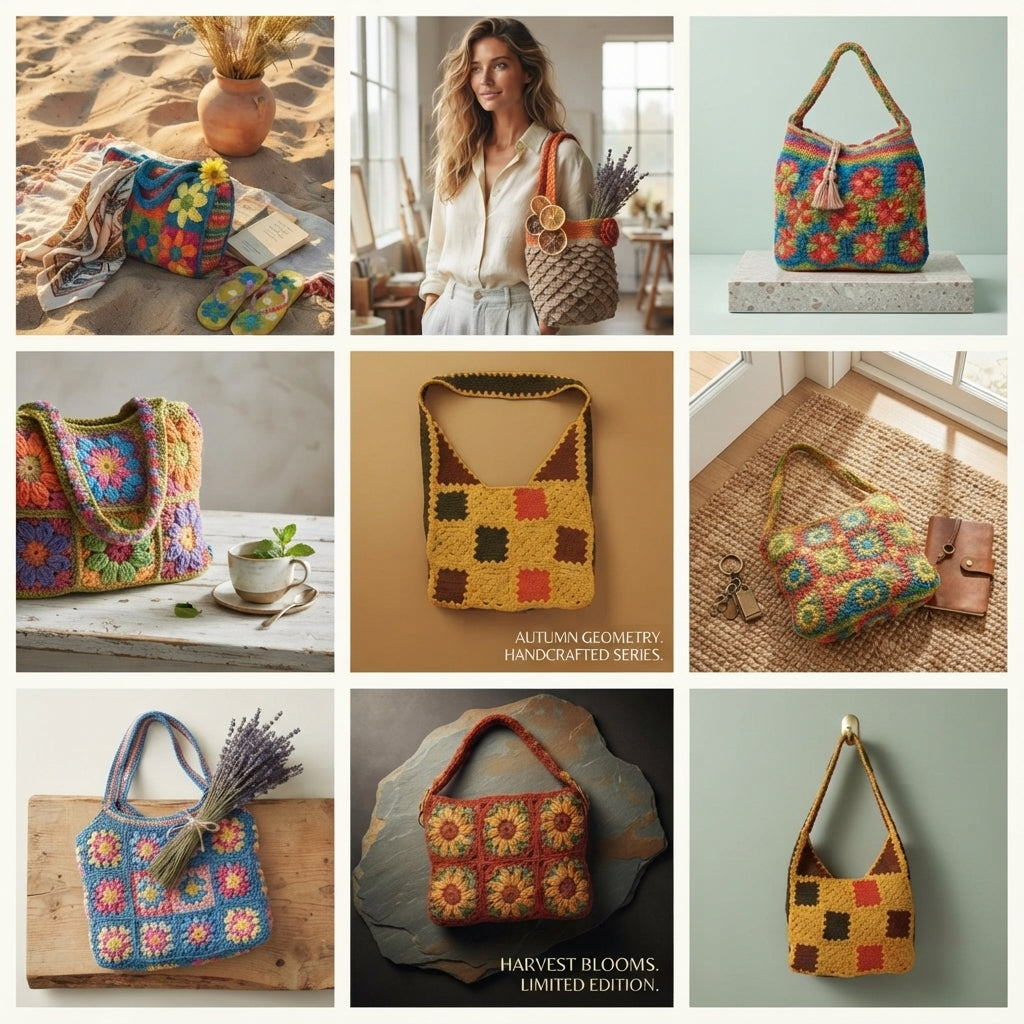 Market Bag Boho Tote V2 | Crochet Pattern PDF