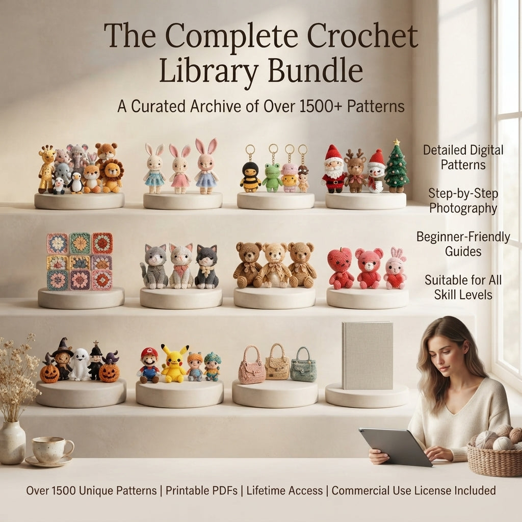 Complete Crochet Collection | 1500+ Amigurumi Patterns