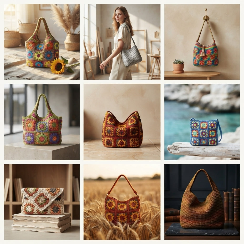 Market Bag Boho Tote V2 | Crochet Pattern PDF