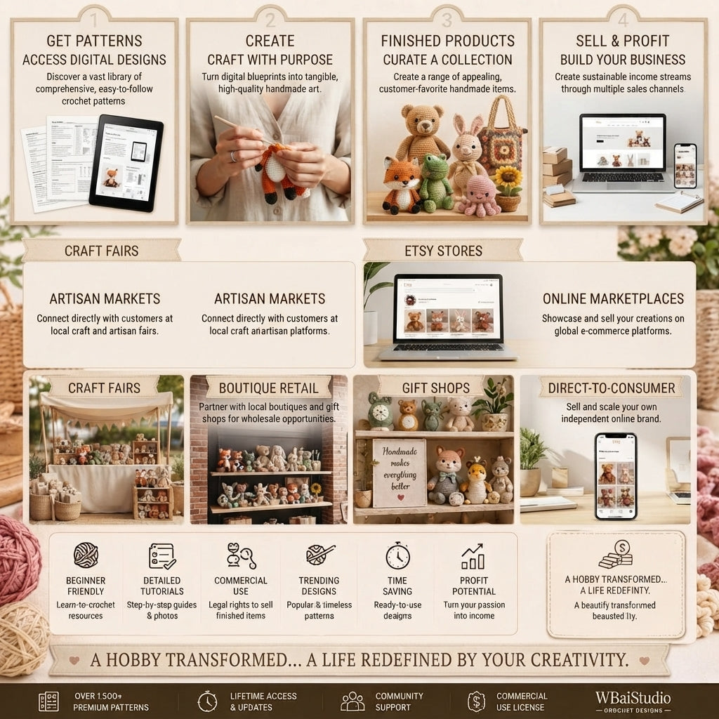 Complete Crochet Collection | 1500+ Amigurumi Patterns