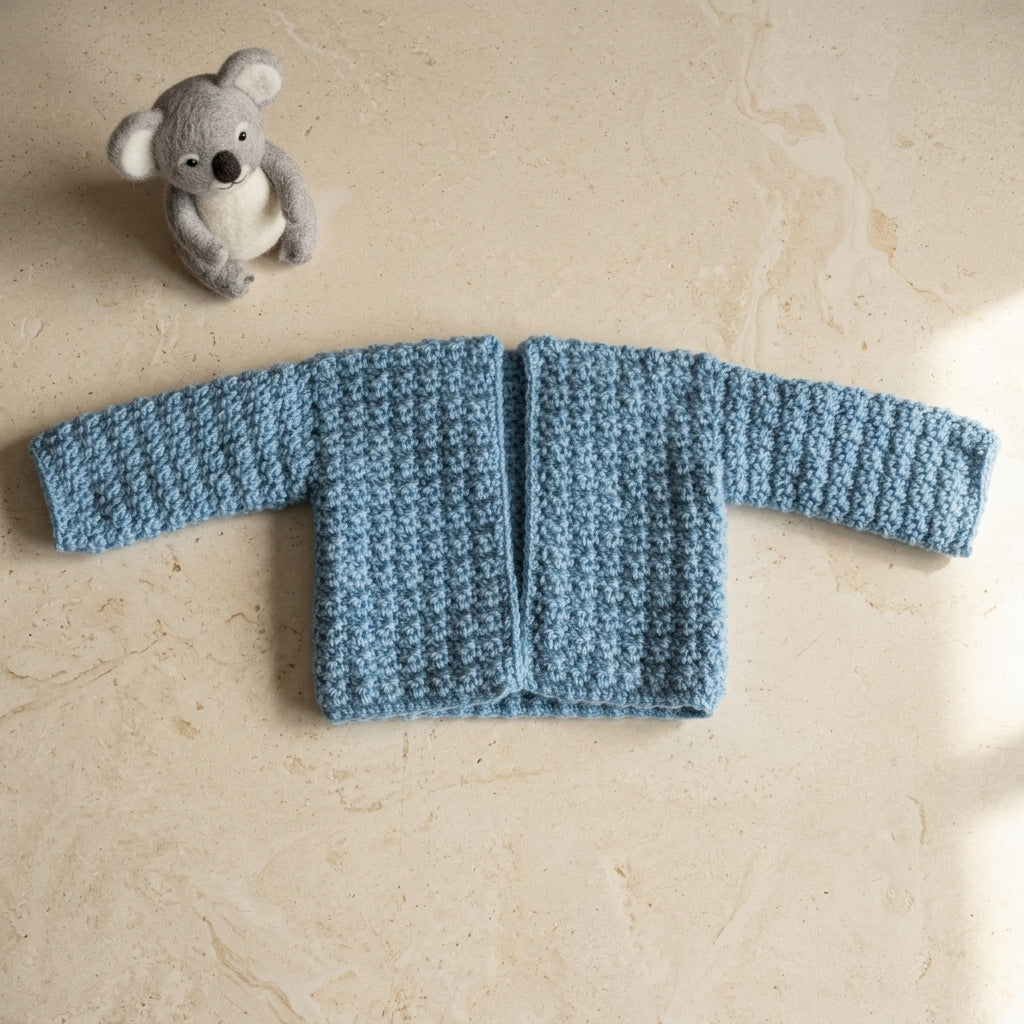 Cardigan Harmony Beginner Baby Cardigan | Crochet Pattern PDF