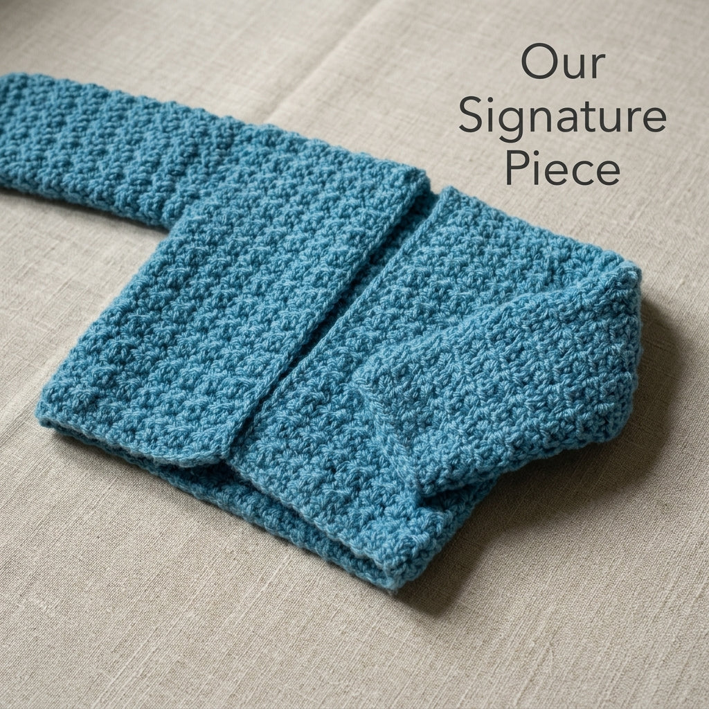 Cardigan Harmony Beginner Baby Cardigan | Crochet Pattern PDF
