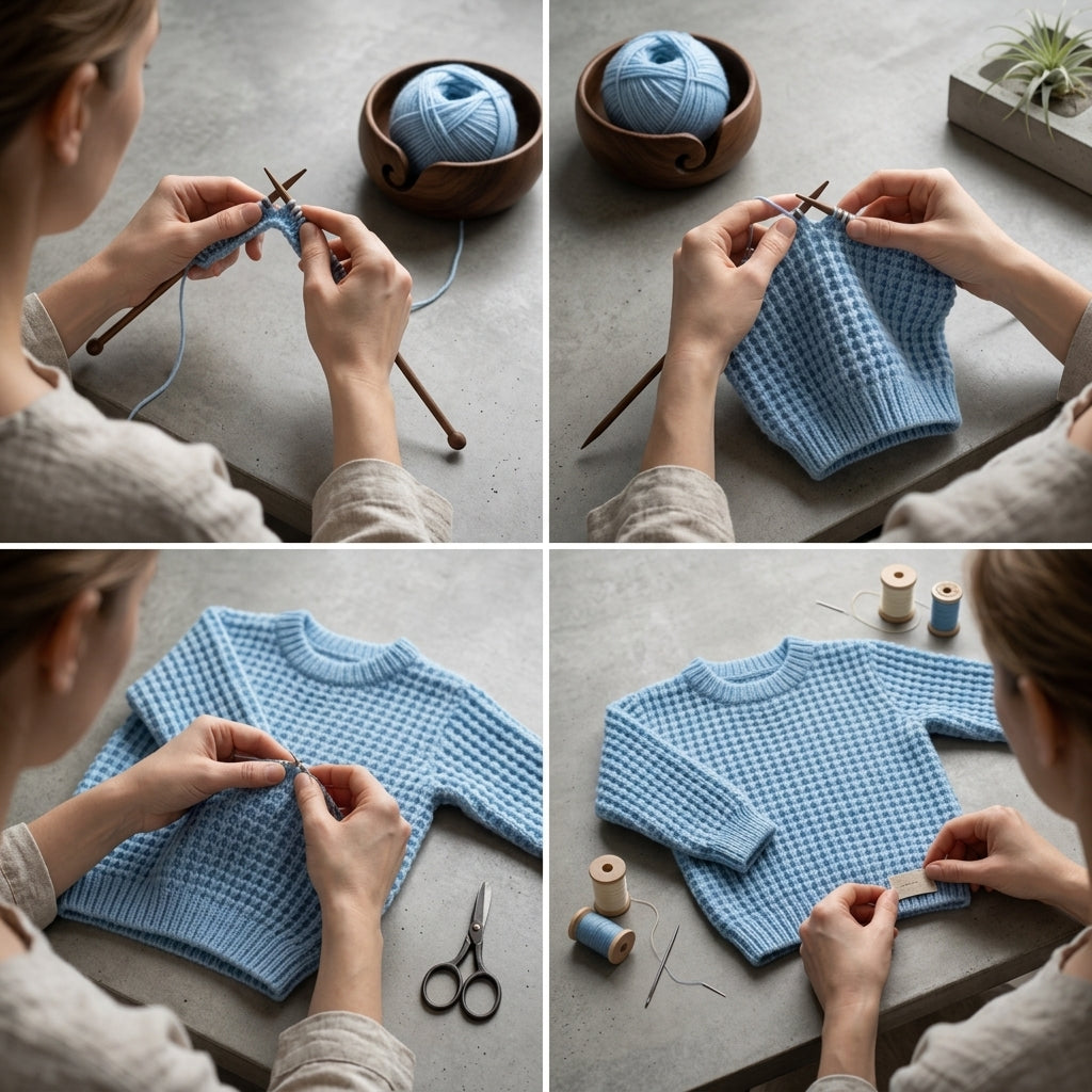 Sweater Cardigan Jacket Baby Cardigan | Crochet Pattern PDF