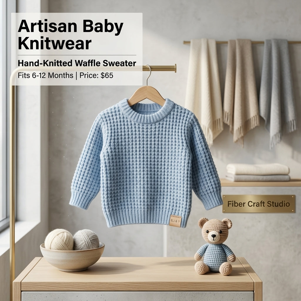 Sweater Cardigan Jacket Baby Cardigan | Crochet Pattern PDF