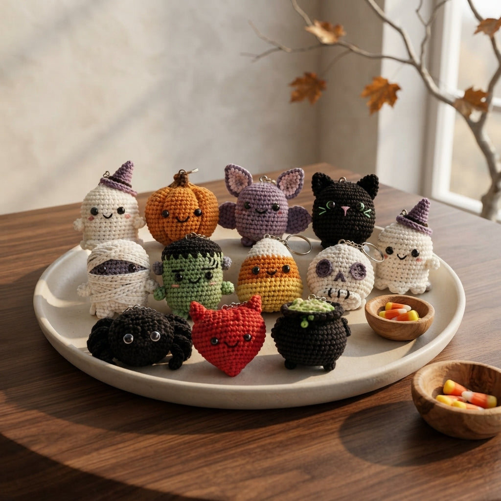 Giant Amigurumi Bundle | 12+ Keychain PDFs