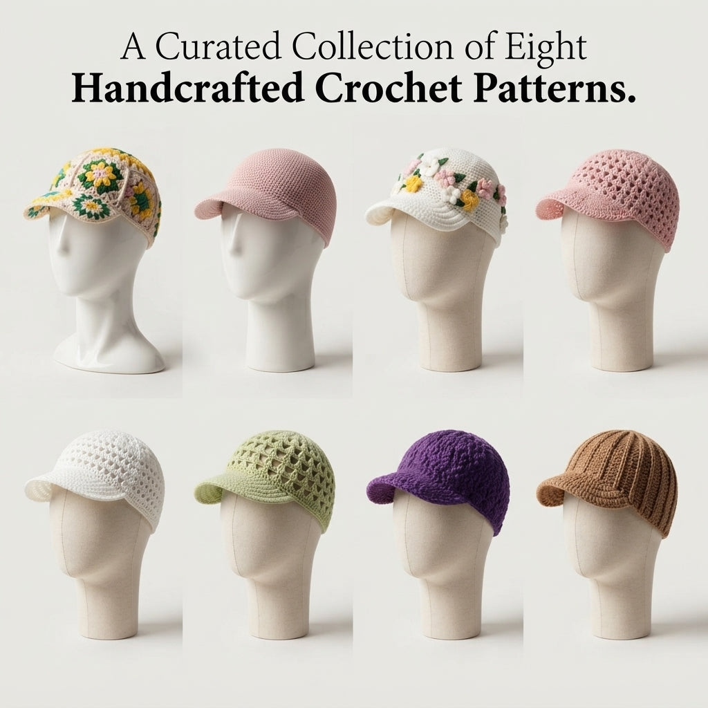 Classic Sun Hat | Crochet Pattern Download — Design 3