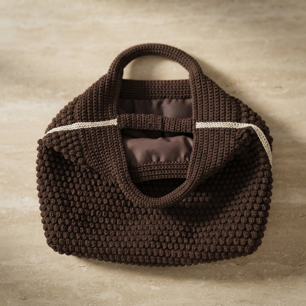 Shoulder Bag Beach Bag Tote | Crochet Pattern PDF
