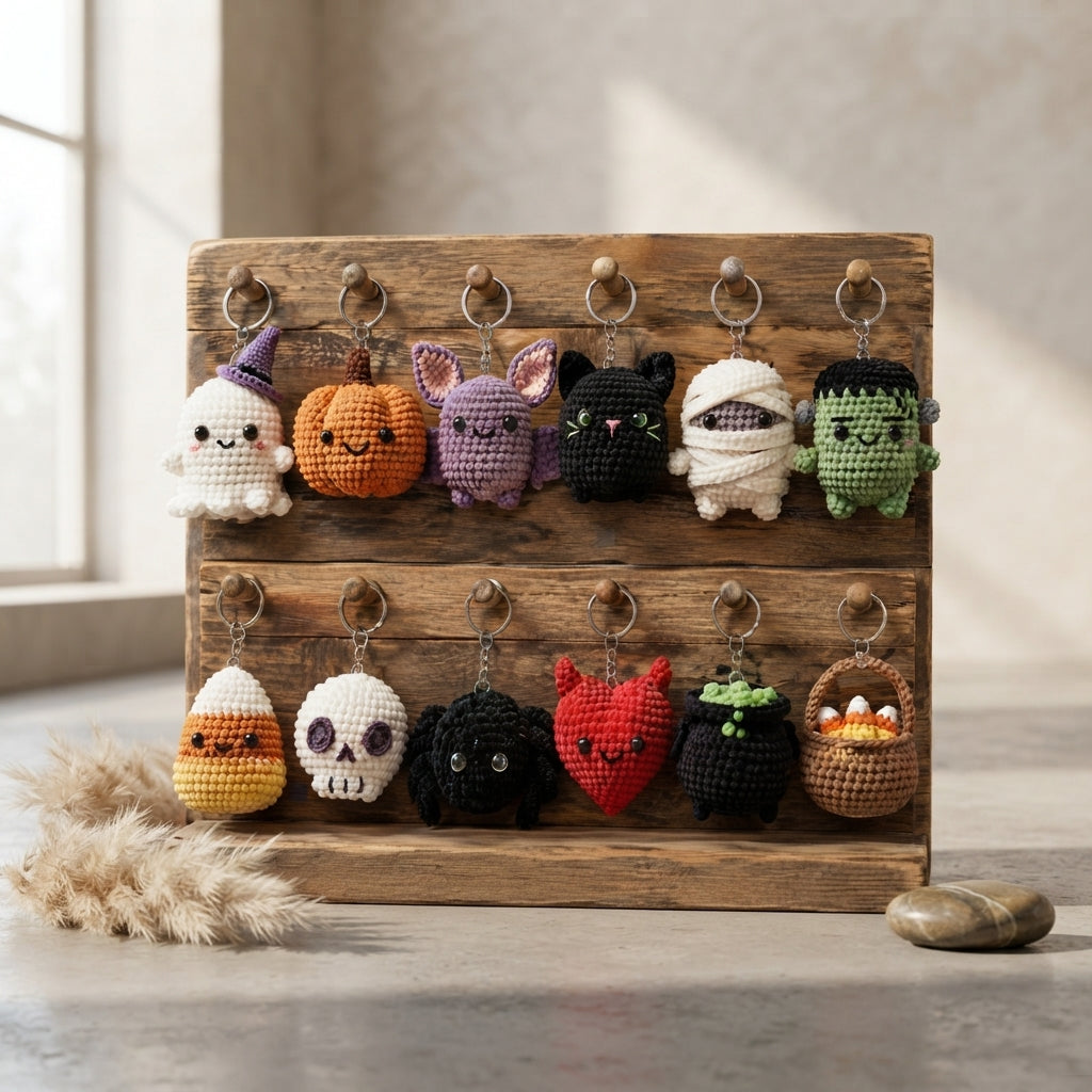 Giant Amigurumi Bundle | 12+ Keychain PDFs