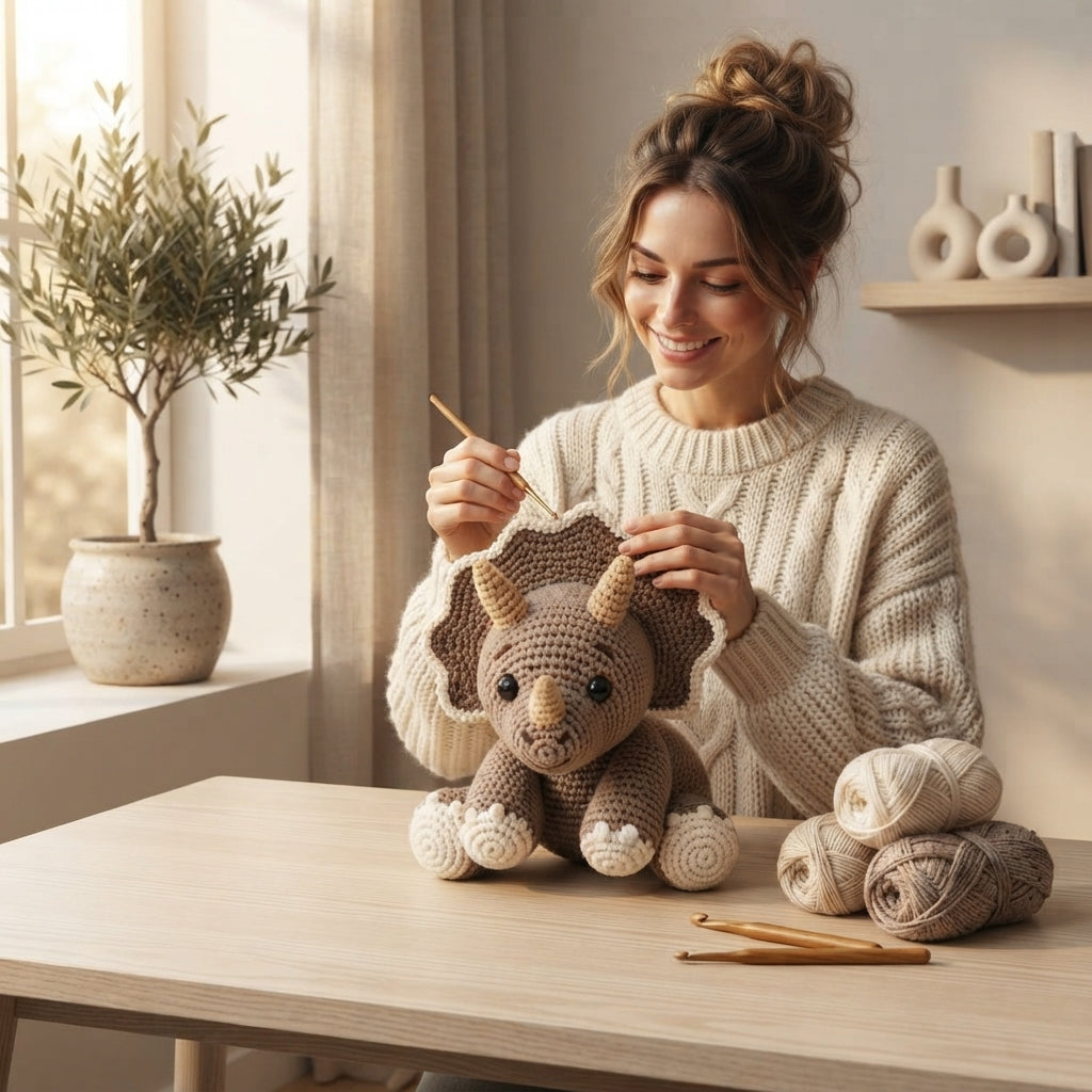 Amigurumi Dinosaur | Crochet Pattern PDF