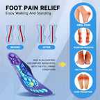 Ashira Reflexology Magnetic Insoles - Plantar Fasciitis Pain Relief