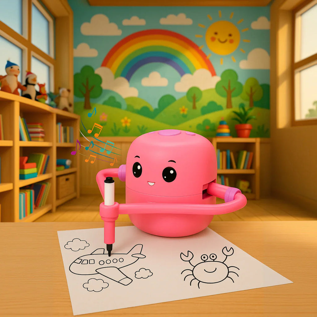 Smart Drawing Robot - Screen-Free STEM Toy for Kids