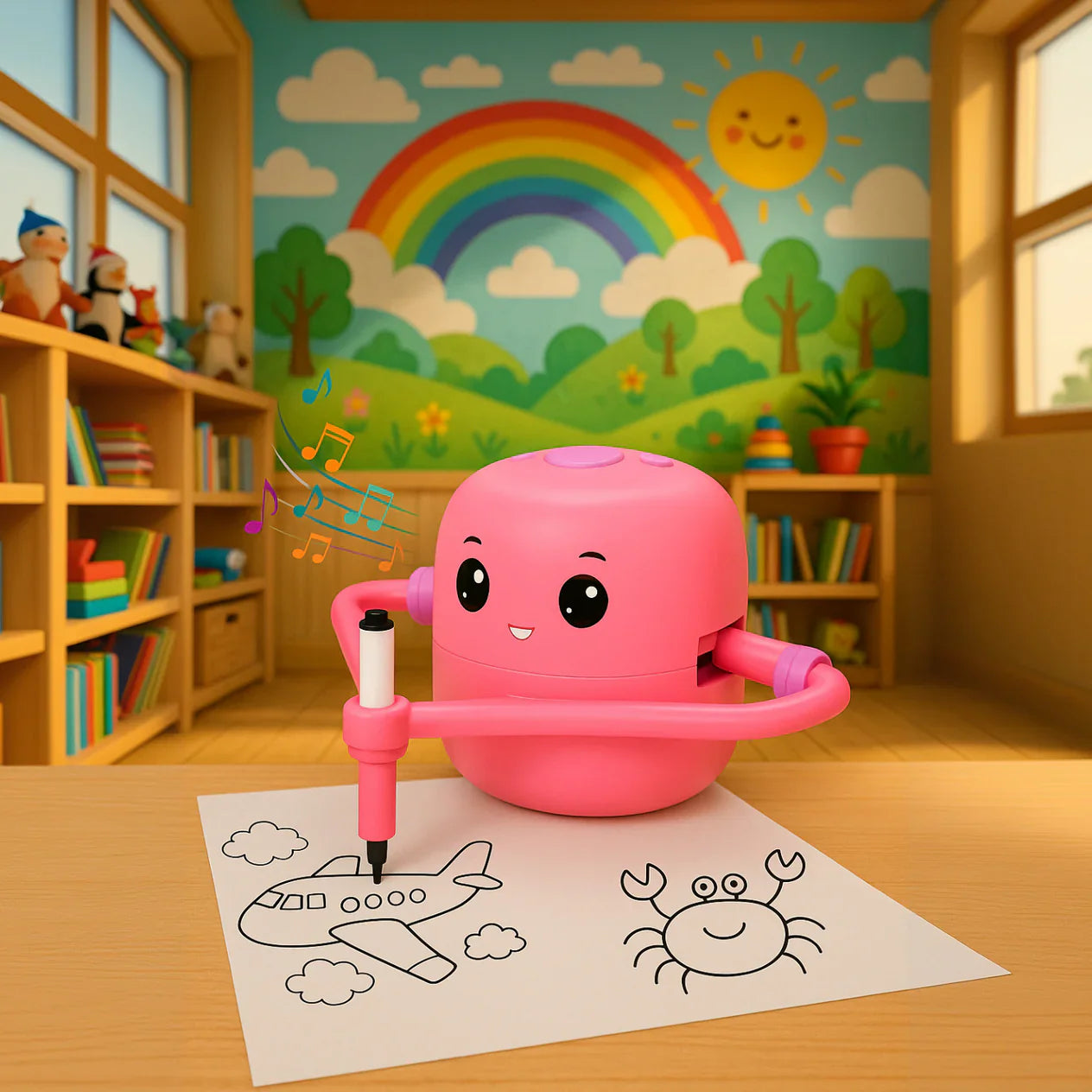 Smart Drawing Robot - Screen-Free STEM Toy for Kids